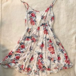 Floral Summer sundress or swim coverup